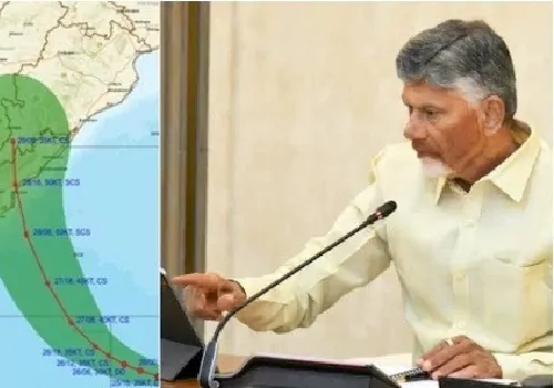 REAL TIME UPDATES ON MANTHA CYCLONE