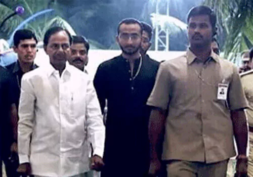 kcr grand son missing