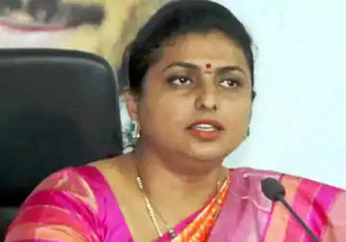 minister roja failed in jagans gadapa gadapaku tesy