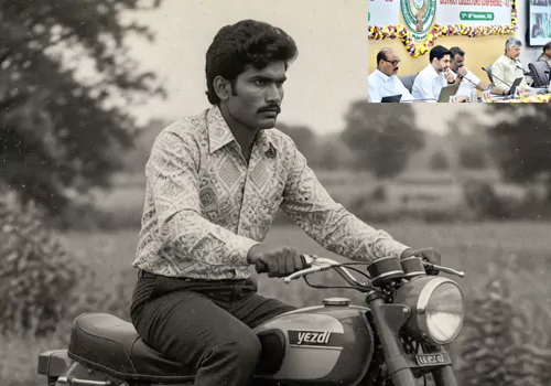 రాయల్ ఎన్ ఫీల్డ్.. అప్పుడు ఎక్కా.. ఇప్పుడు తెచ్చా.. చంద్రబాబు 