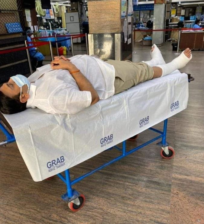 mp raghurama complete two weeks rest says aiims docters