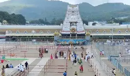 devotees rush in tirumala