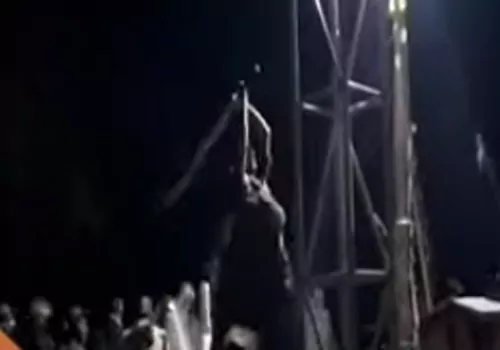 hi drama at nagarjunasagar