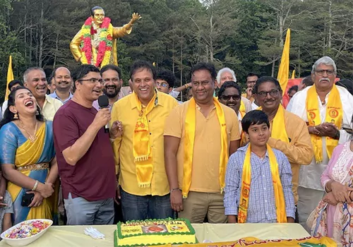 YCP protests fierce and alliance celebrations  colorful