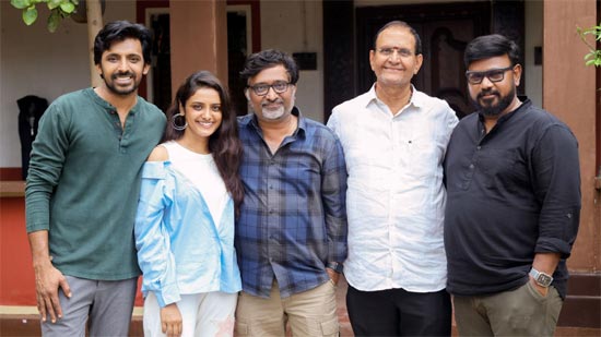 Priyadarshi next Sarangapani Jathakam shoot completed?