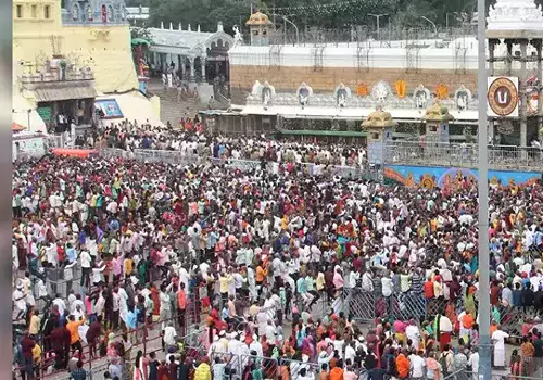  devotees rush in tirumala