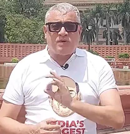 trinamul congress t-shirt with sha cartoon