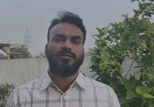 left   high salaried job in America to serve village