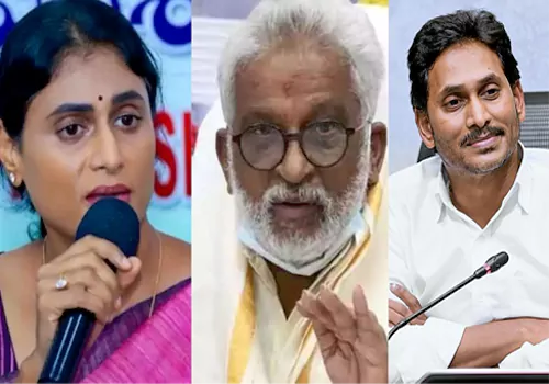 YV Subba Reddy stuck in the middle of sharmila and jagan