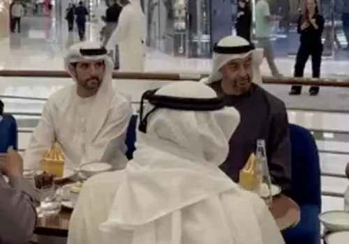 యుద్ధం వేళ షాపింగ్ మాల్‌కు యూఏఈ ప్రెసిడెంట్.. ఎందుకో తెలుసా?