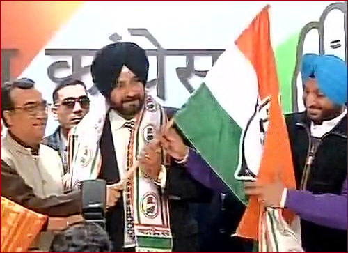 Navjot Singh Sidhu Joins Congress