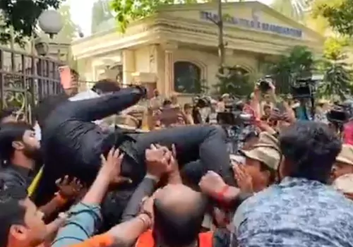 ayyappa swamys siege dgp office