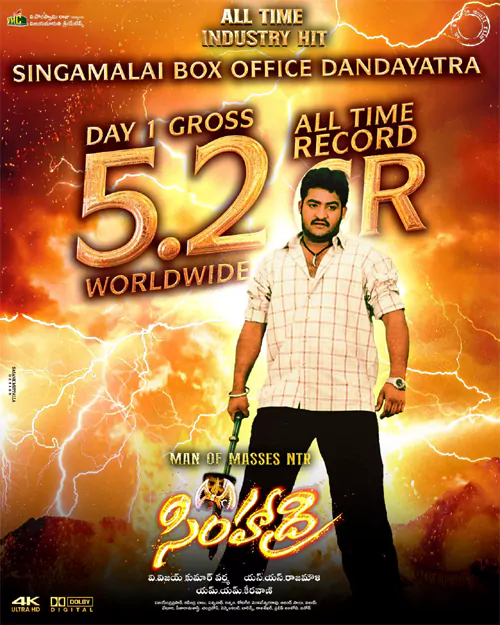 సింగమలై ఊచకోత.. రీ రిలీజ్ సినిమాలలో సరికొత్త రికార్డు!