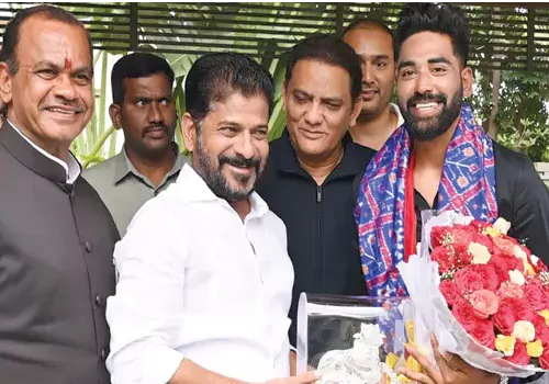 telangana cm revanth recognaised siraj talent before