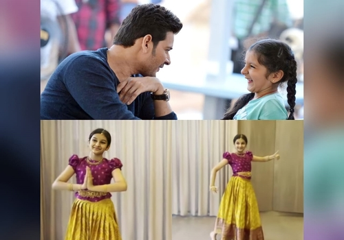 Mahesh Babu in awe after seeing Sitara Papa Traditional dance