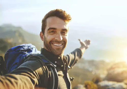 Benefits of smiling in tough times