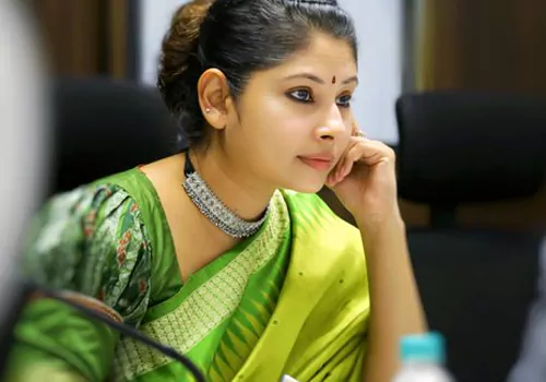 Smita Sabharwal before the Kaleswaram Commission