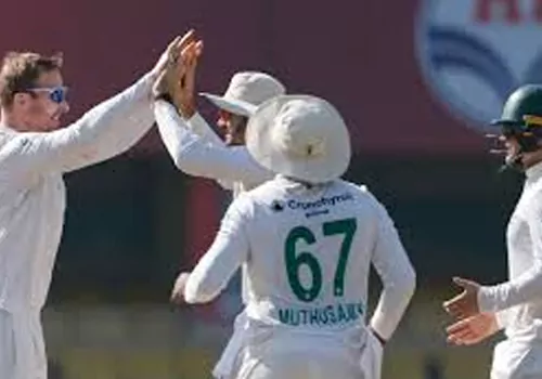 india loose test series to south africa