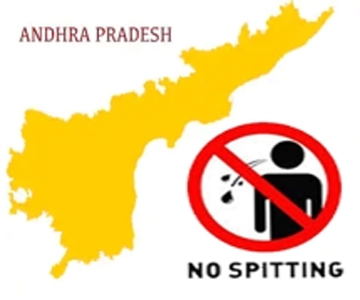 Andhra Pradesh government bans spitting in public places