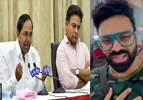 కేసీఆర్ కి కేటీఆర్ కి సింగర్ శ్రీరామచంద్ర విన్నపం!