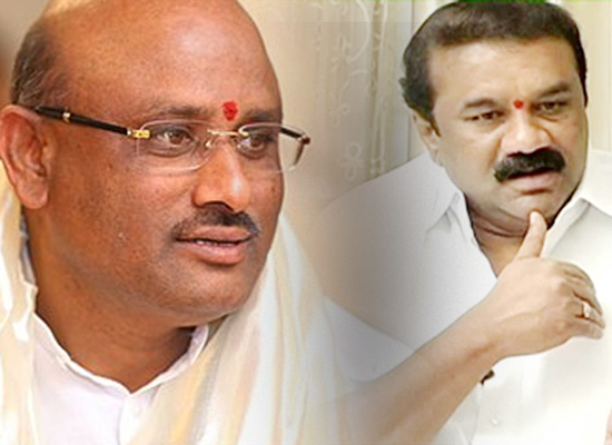 putta sudhakar yadav warning to srinivasa yadav