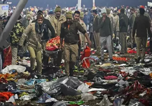 stampede in mahakumbhamela