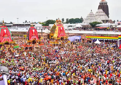 stampede in jagannatha ratha yatra