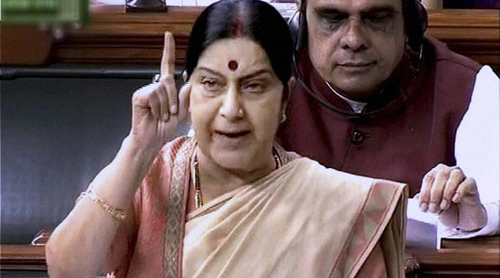 sushma swaraj