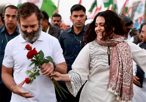 cine stars in bharat jodo yatra