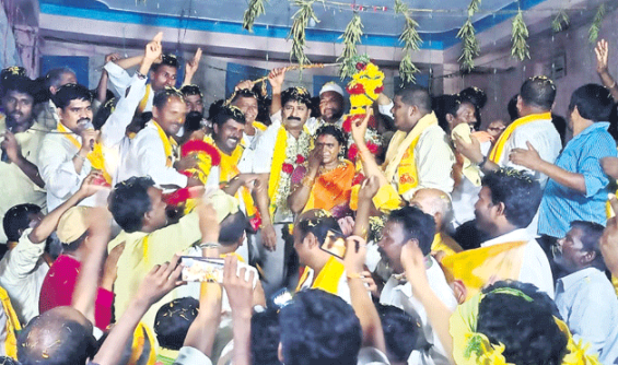 YCP leaders joined in TDP