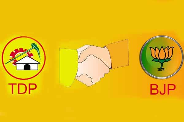 vijaya sai reddy tweets over tdp bjp secret alliance