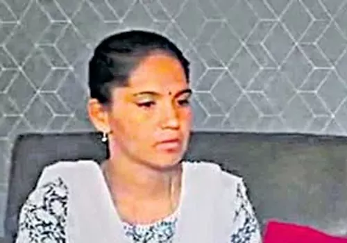 Atrocity in Sathya Sai district.. Teacher beats students with slippers for not doing homework