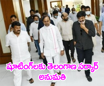 telangana government permission to shooting