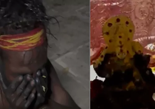 attempted theft at the temple