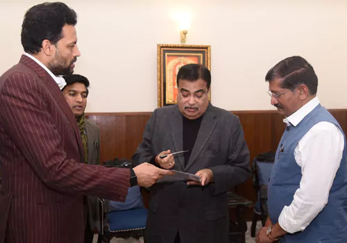 ap minister tg bharat ask gadkari for bus safety act