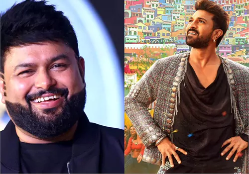 Thaman about game changer songs