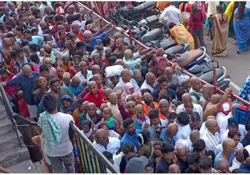 devotees rush continue in tirumala