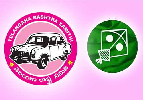 trs mim alliance ghmc elections
