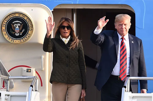 donald trump india tour schedule