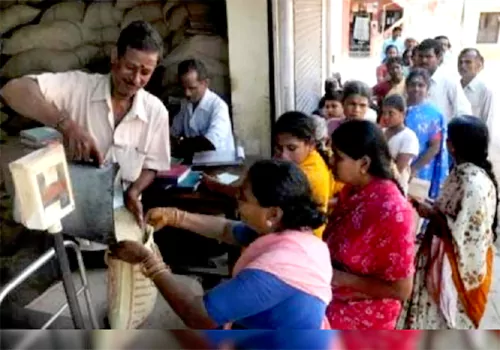 kcr govt stoped free ration in december month