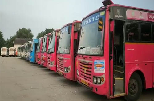 TSRTC employees are on an indefinite strike