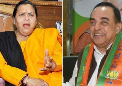 uma bharti subramanian swamy