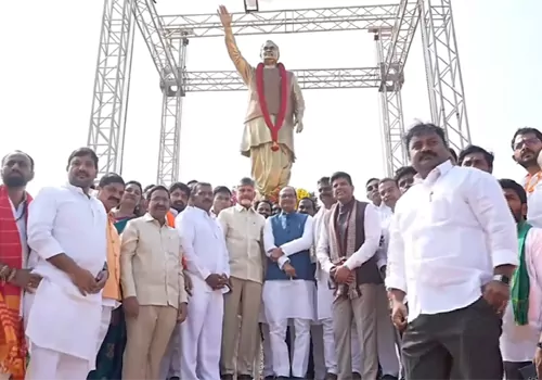 cbn unveil vajpayee statue