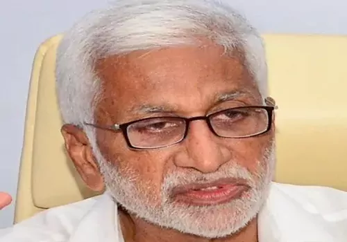 vijayasai in black mail route