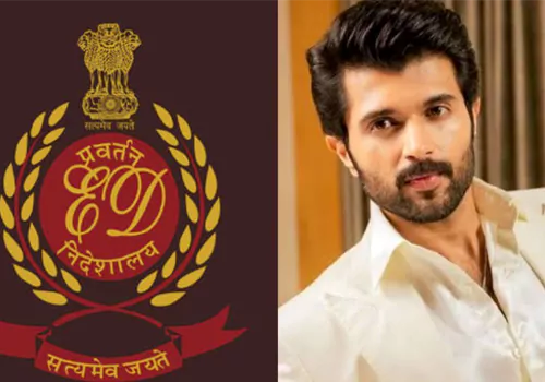 actor vijay devara konda attend before ed