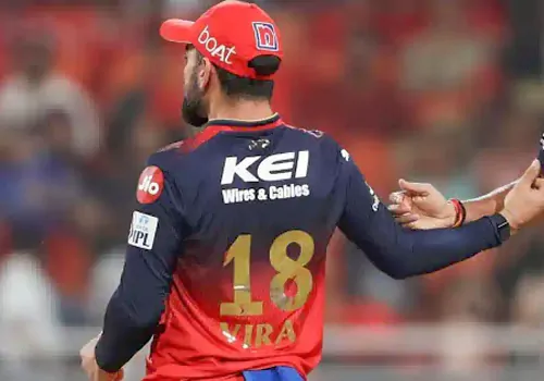 number 18 very special to kohli