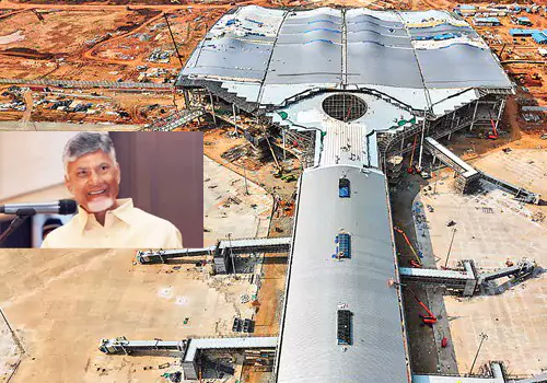 bhogapuram international airport complete in record time