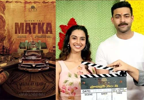 Varun Tej is gearing up for action in Matka?