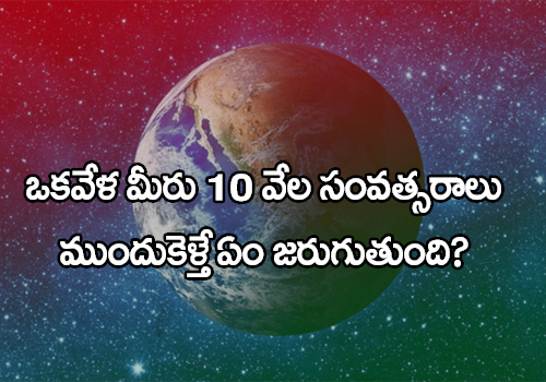 What the Earth will be like in 10000 years