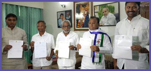 No ticket for these ysrcp sitting MPs in 2019